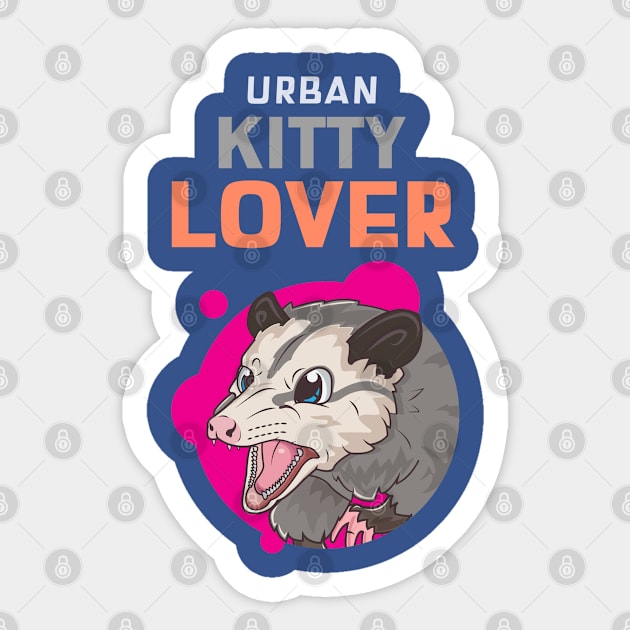 Urban Kitty Lover Sticker by OldTony